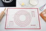 Mainstays Reusable Silicone 24"x 18" Pastry Mat with Measurements - Image 3