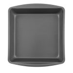 Mainstays 9" x 9" x 2" Nonstick Square Cake Pan, Gray