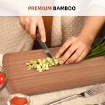 Extra Large Bamboo Cutting Board for Kitchen - Largest Wooden Butcher Block for Turkey, Meat, Vegetables, BBQ - 30 x 20 Inch - Over the Stove Cutting Board with Juice - Image 5