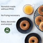 6 Cavity Nonstick Steel Donut Pan - Image 2